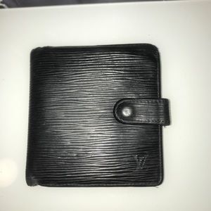 Louis Vuitton Vintage Epi Leather Wallet In Black - image 1